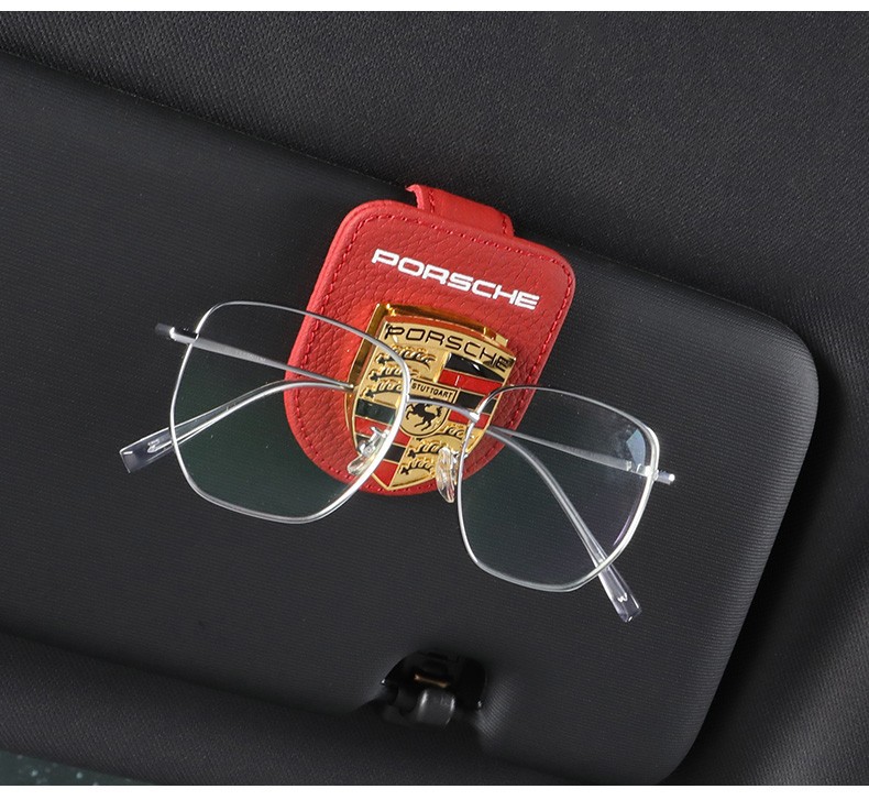 Car Glasses Clip Multifunctional Car Supplies Car Sun Visor Storage Sunglasses Sunglasses Holder Bill Card Clip
