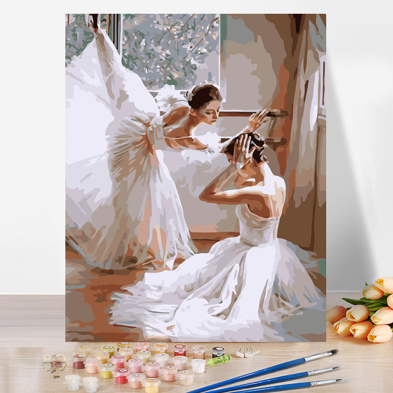 Ballet Oil Painting