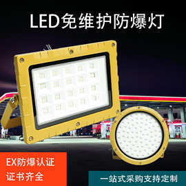 led防爆灯圆型加油站免维护平台灯厂房工矿灯仓库照明灯 防爆灯