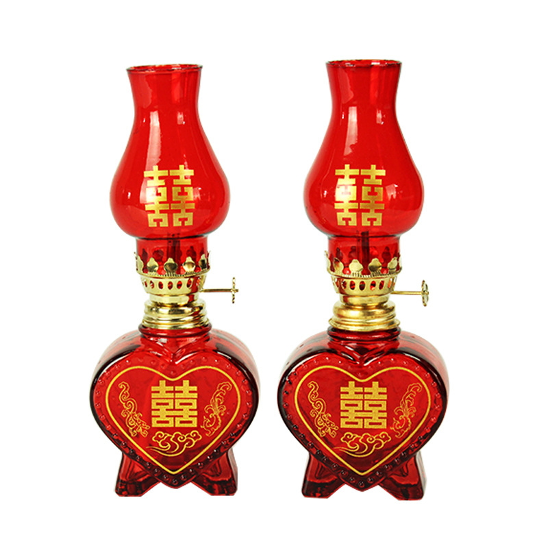 Lámpara de queroseno de estilo antiguo, lámpara de aceite, lámpara de caballo, lámpara de agua, lámpara de aceite extranjera, lámpara de caballo de vidrio