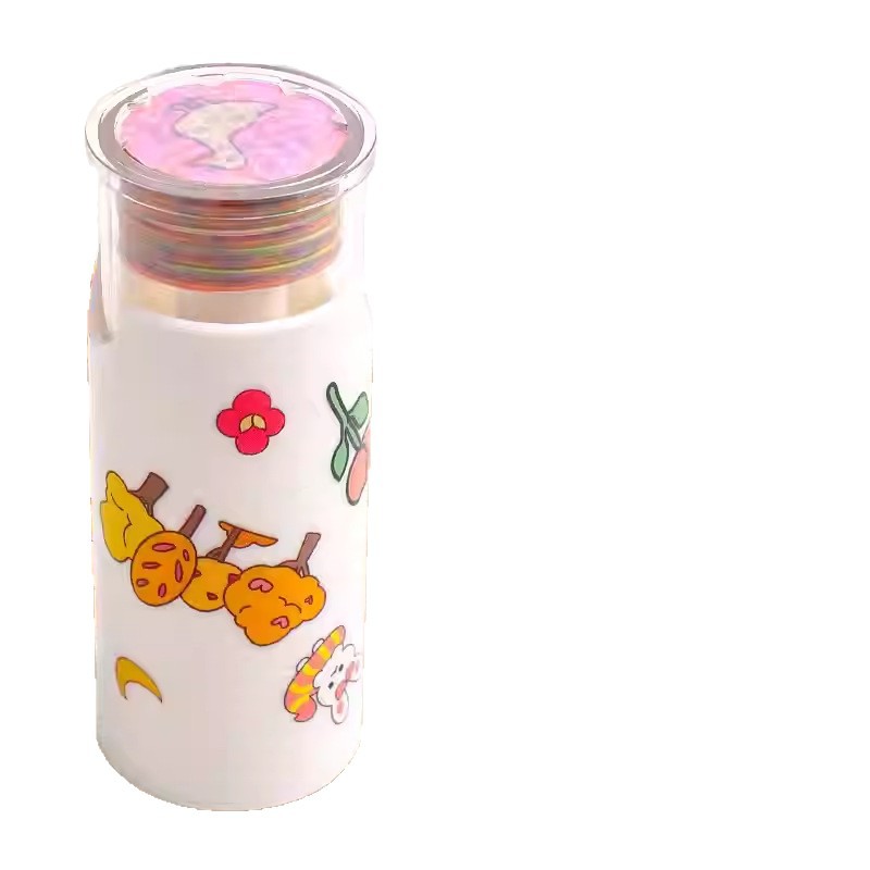 Pegatinas de sello mágico de bonificación pegatinas de dibujos animados DIY caja de regalo de dibujos animados para niños bolígrafo de sello de bonificación bebé