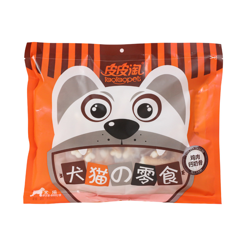 Perro, pollo, bocadillos de perro, 400g al por mayor, entrenamiento interactivo para perros, palillos de dientes para mascotas, bocadillos al por mayor.