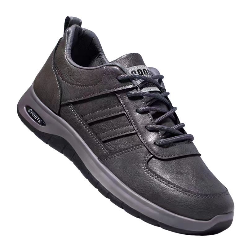 Comercio exterior zapatos de hombre otoño nuevo cuero impermeable transpirable ligero zapatos casuales juveniles moda al aire libre zapatos deportivos para hombre