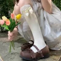 Японские кружевные девушки Lolita китайские носки дети кружевные банты супер сказочные милые мягкие девушки jk носки для ног