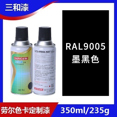 Краска-спрей SANO RAL 9005 Черный глубокий