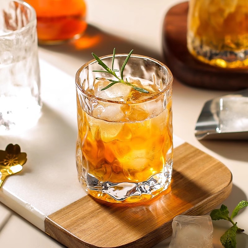 Coffee high quality transparent lead-free glass for home use