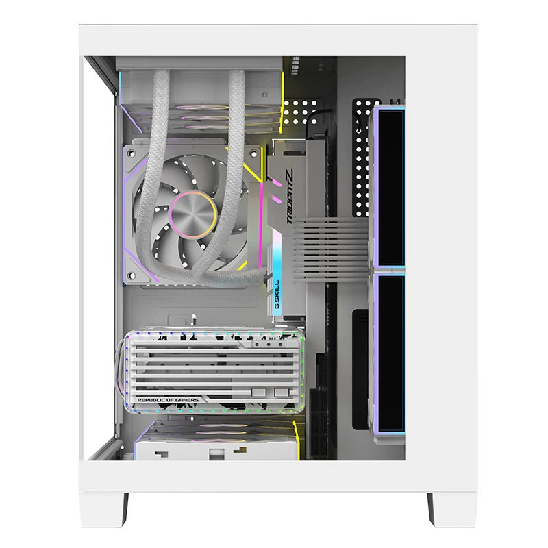 锐喜 Chaiying M360 Sea View Room MATX Full Side Transparent Chassis Tempered Glass Supports 360 Water Cooling Gaming Esports