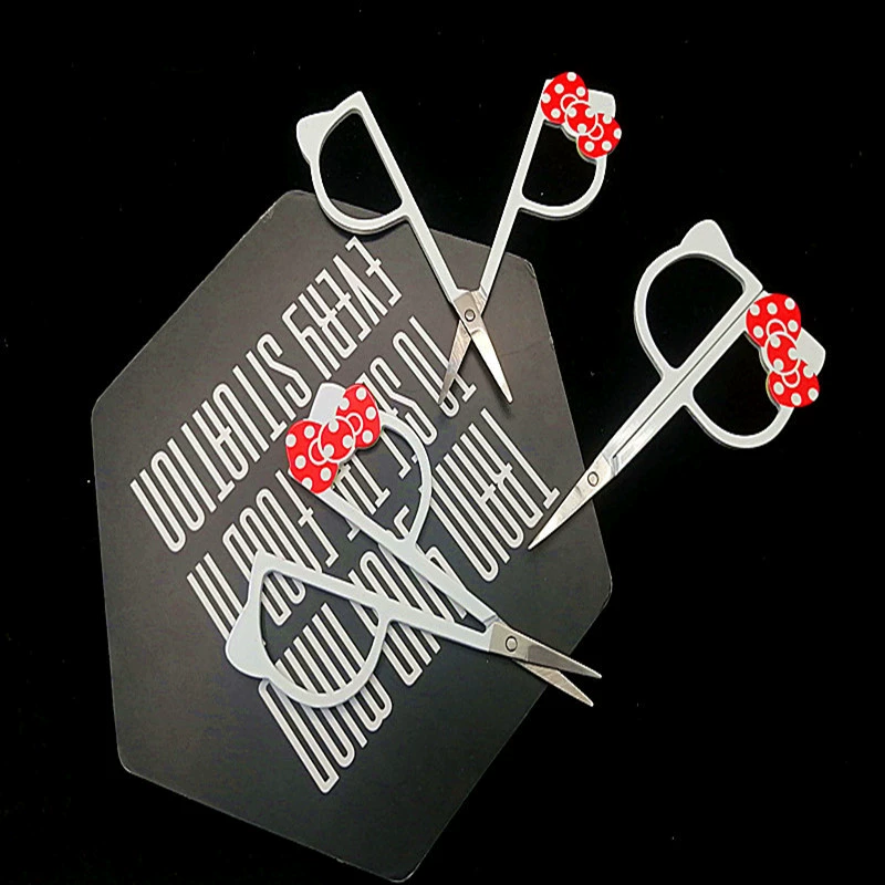 Cartoon scissors, cosmetic handheld razor, Korean style