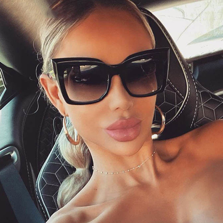 Retro Butterfly Sunglasses For Women Large Frame Fashion Eyewear_voghion.com
