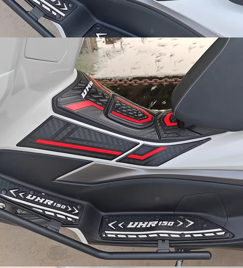 New Haojue Uhr150 Fuel Tank Sticker, Fuel Tank Cap Sticker, Protective Sticker, Anti-Scratch Decorative Accessories, Modified Body Armor