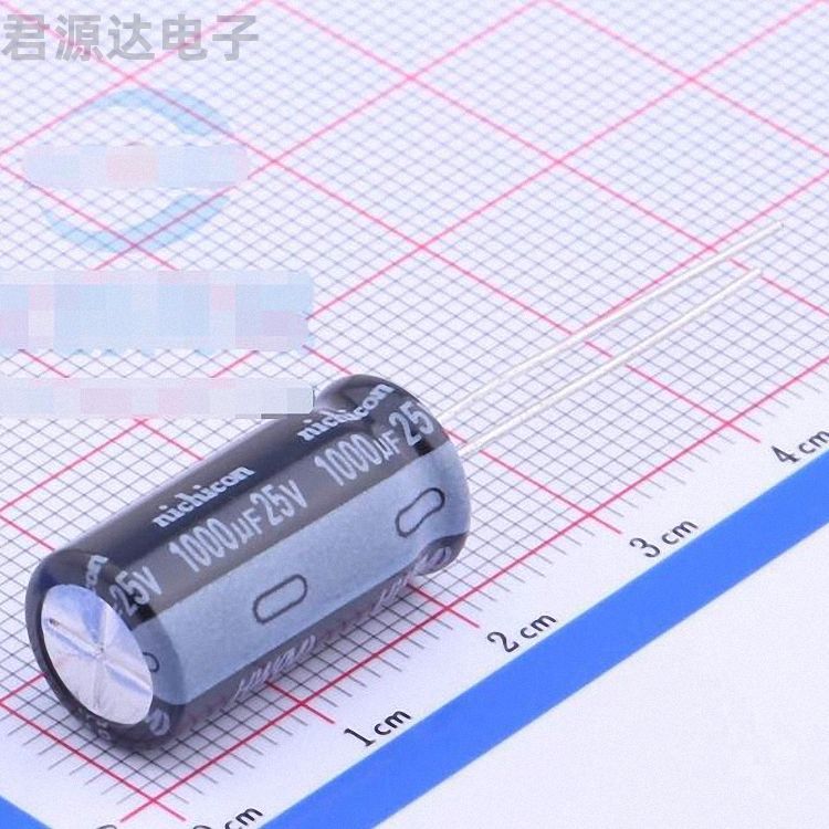 UHW1E102MPD描述1000uF 25V电解电容器