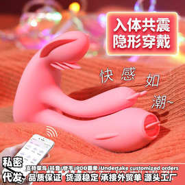 APP按键穿戴式遥控隐形穿戴震动蝴蝶性用具用品玩具批发代发