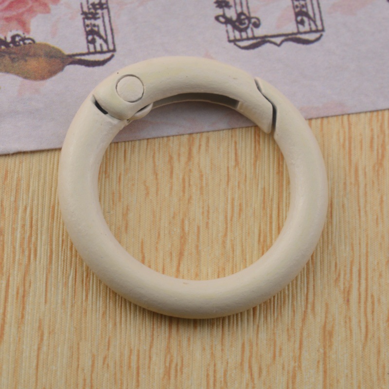 工場直販カラー塗装亜鉛合金スプリングコイル 33 ミリメートルスプリングコイル diy ペンダントキーホルダーアクセサリースプリング