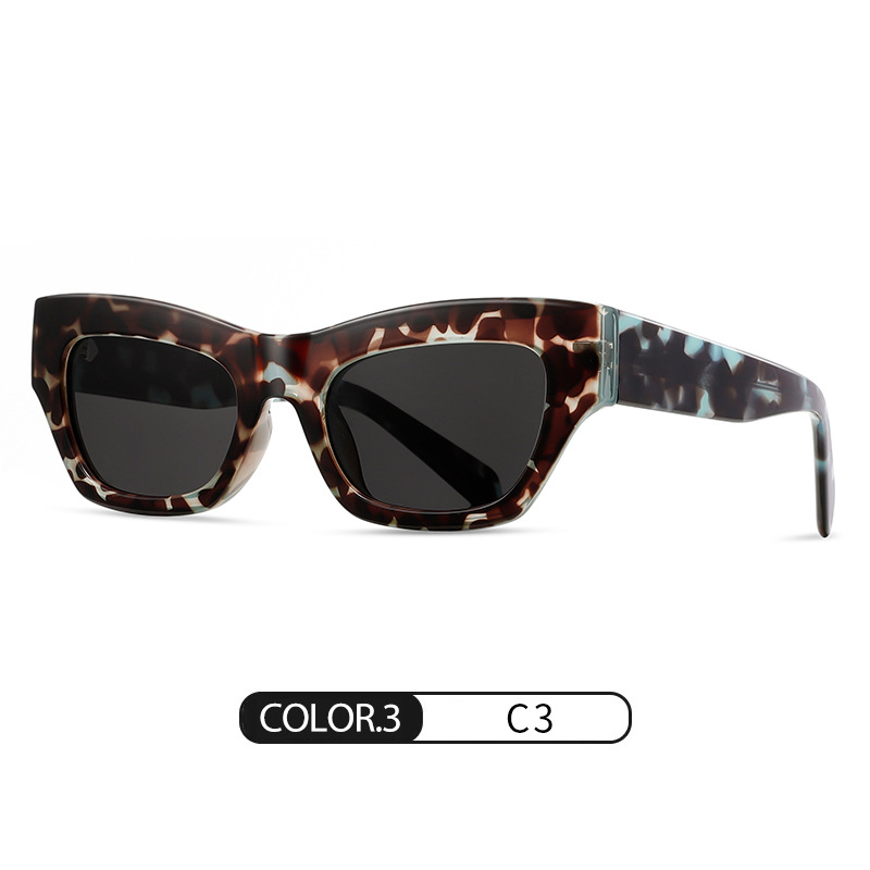 Gafas de sol de hoja explosivas transfronterizas de comercio exterior S26115 Gafas de sol polarizadas de tiro callejero europeas y americanas