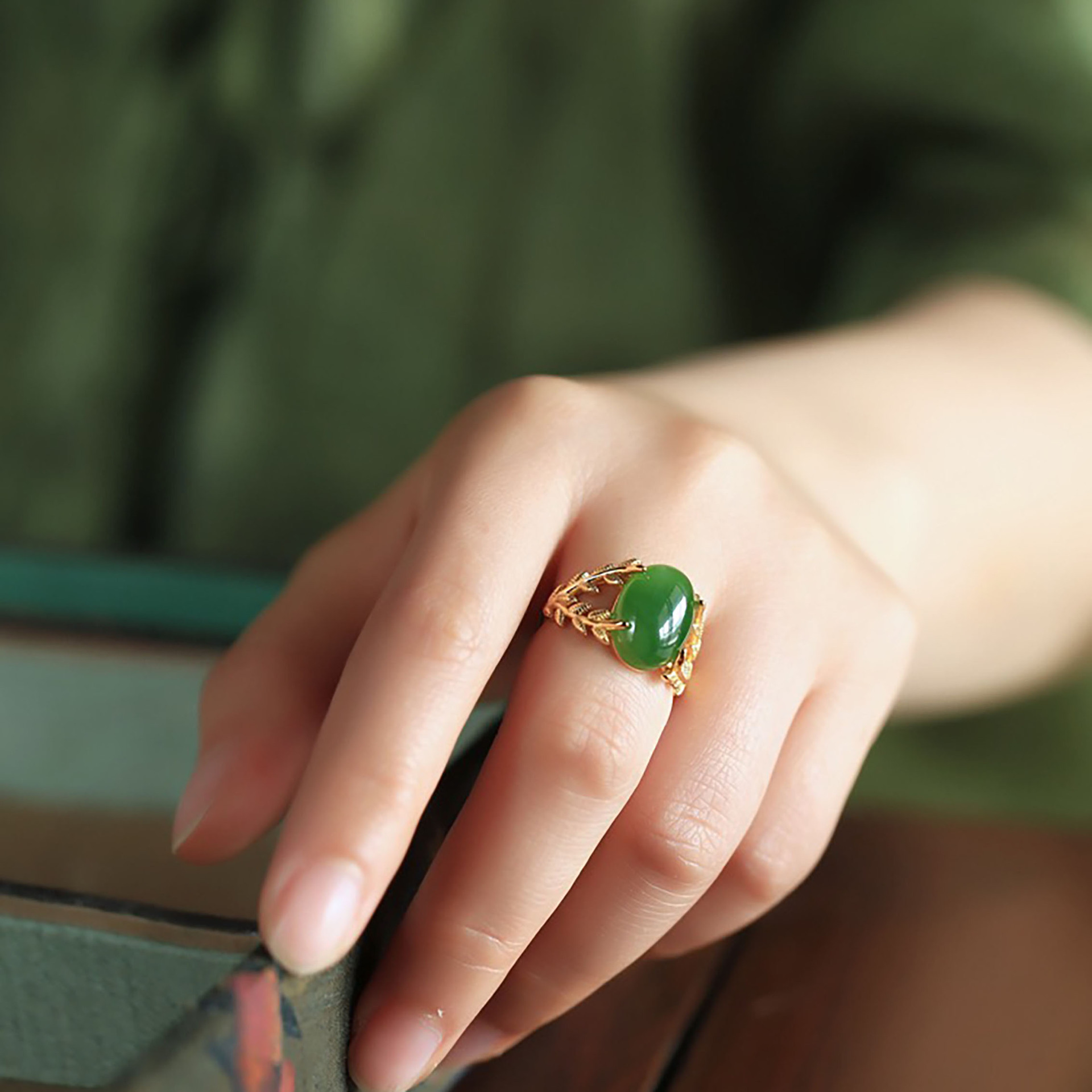 Organic jasper jade