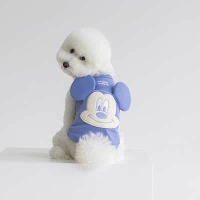 ins小红书韩国宠物衣服夏季 小型犬幼犬比熊泰迪狗狗夏天背心薄款