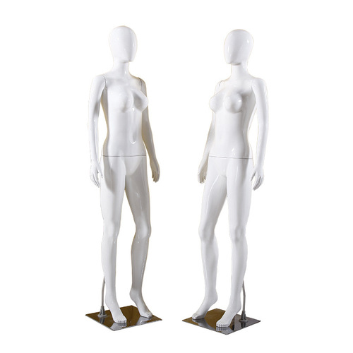 Dress store female model props female full-body white factory dropshipping fake human body window wedding dress clothing display rack