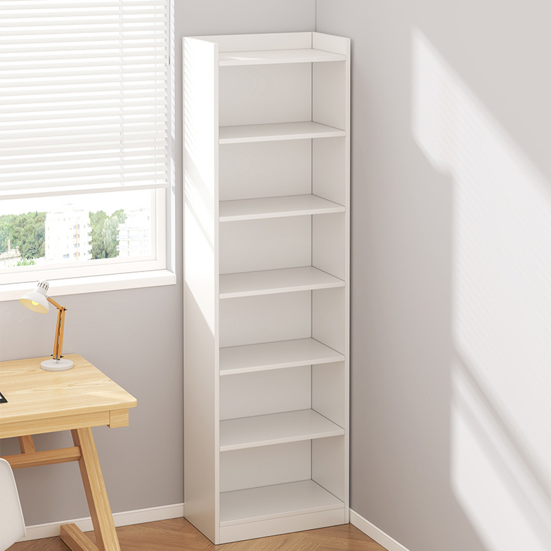Estante de escritorio de hendidura estrecha estante de escritorio simple sala de estar casero armario estratificado armario de esquina pequeño armario de almacenamiento