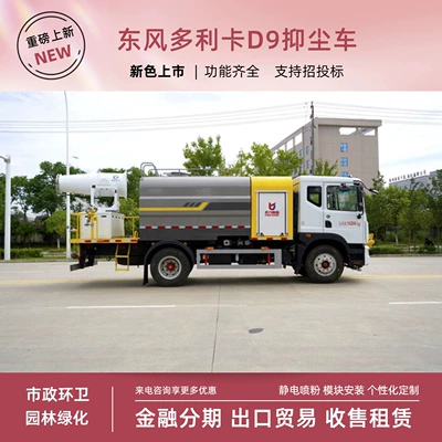 National VI Dongfeng D9 Dust Suvarma maşınları