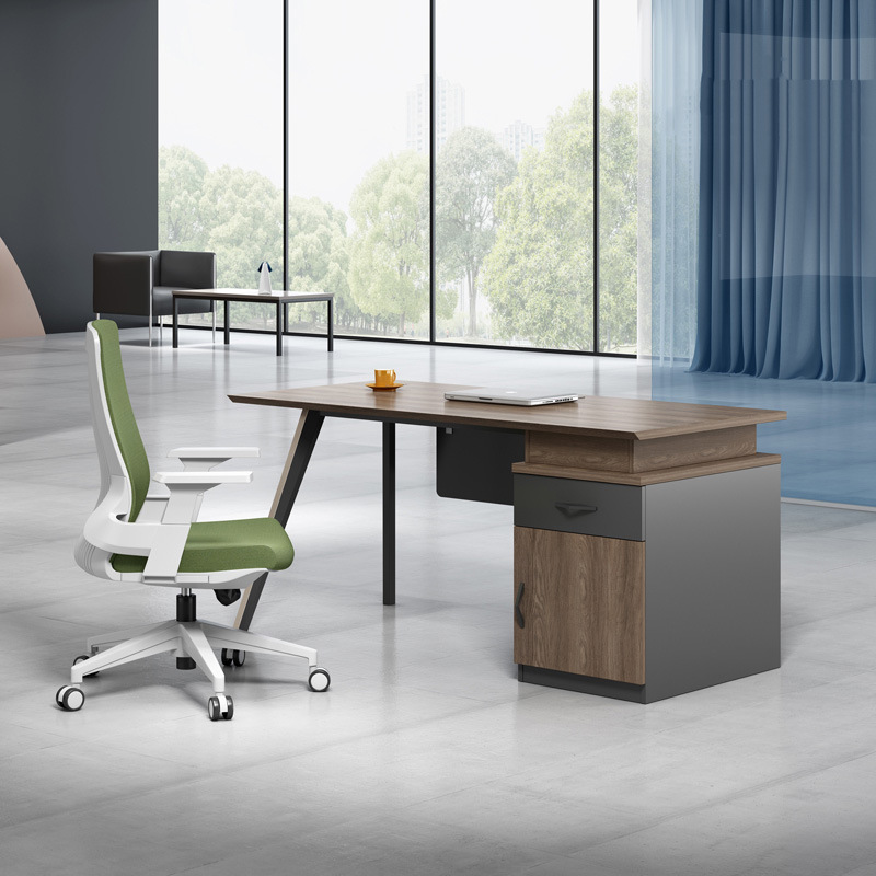 佛山厂家定制小型电脑桌简易财务办公桌经理职员主管桌现货可代发|ms