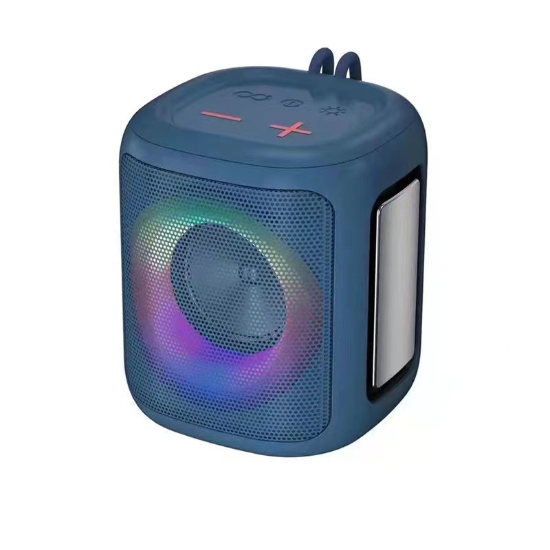 New A80 portable outdoor Bluetooth speaker waterproof RGB breathing light subwoofer portable wireless small speaker