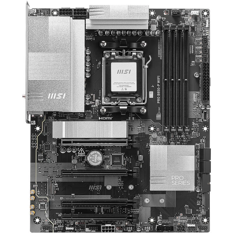 Материнская плата PRO B850-P WIFI для компьютера, поддерживает процессоры AMD 9000/8000/7000