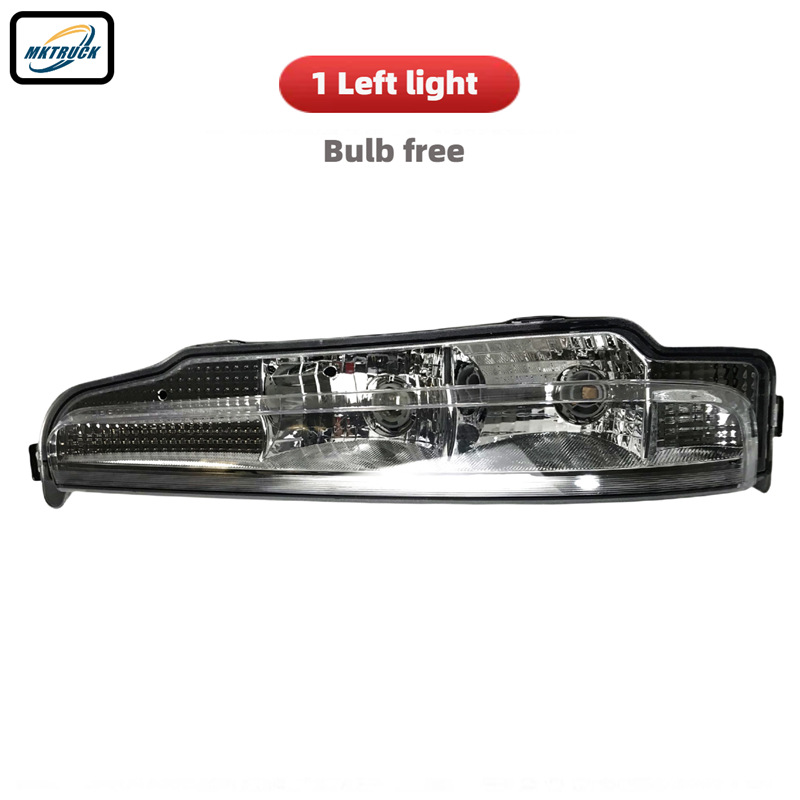Atego Truck Front Fog Light Steering Light para Mercedes-Benz Heavy Parts Light Assembly Front Signal Assembly with Base