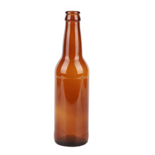 現貨批發啤酒瓶330ml琥珀色啤酒瓶玻璃瓶