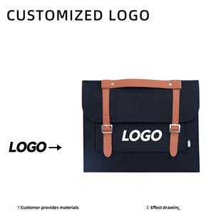 Factory Customized Felt Computer Bag iPad Notebook Storage Tablet Bag Multifunctional Laptop Bag