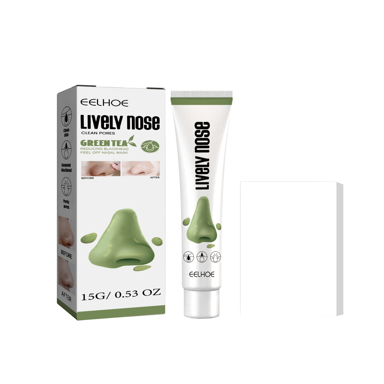 Blackhead Removal Tear And Pull Nasal Membrane Deep Cleansing Pores