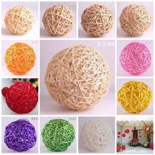 Rattan Ball Willow Ball Dry Branch Decorative Ball Shopping Mall Decoration Kindergarten School Corridor Bar Hanging Decoration Photography Props Decoration