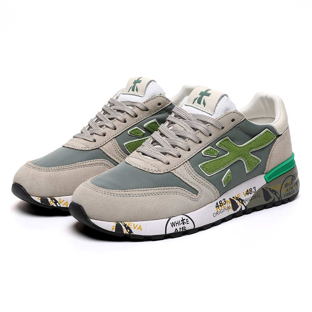 Comercio exterior transfronterizo nuevos zapatos masculinos premium, suela gruesa transpirable, zapatos deportivos casuales de cuero anti-pelú.