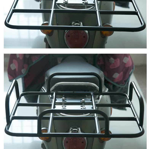 Electric Bike Delivery Box Mount Bracket Meituan Takeaway Car Equipment Tray Base Motorbike Modification Delivery Rack