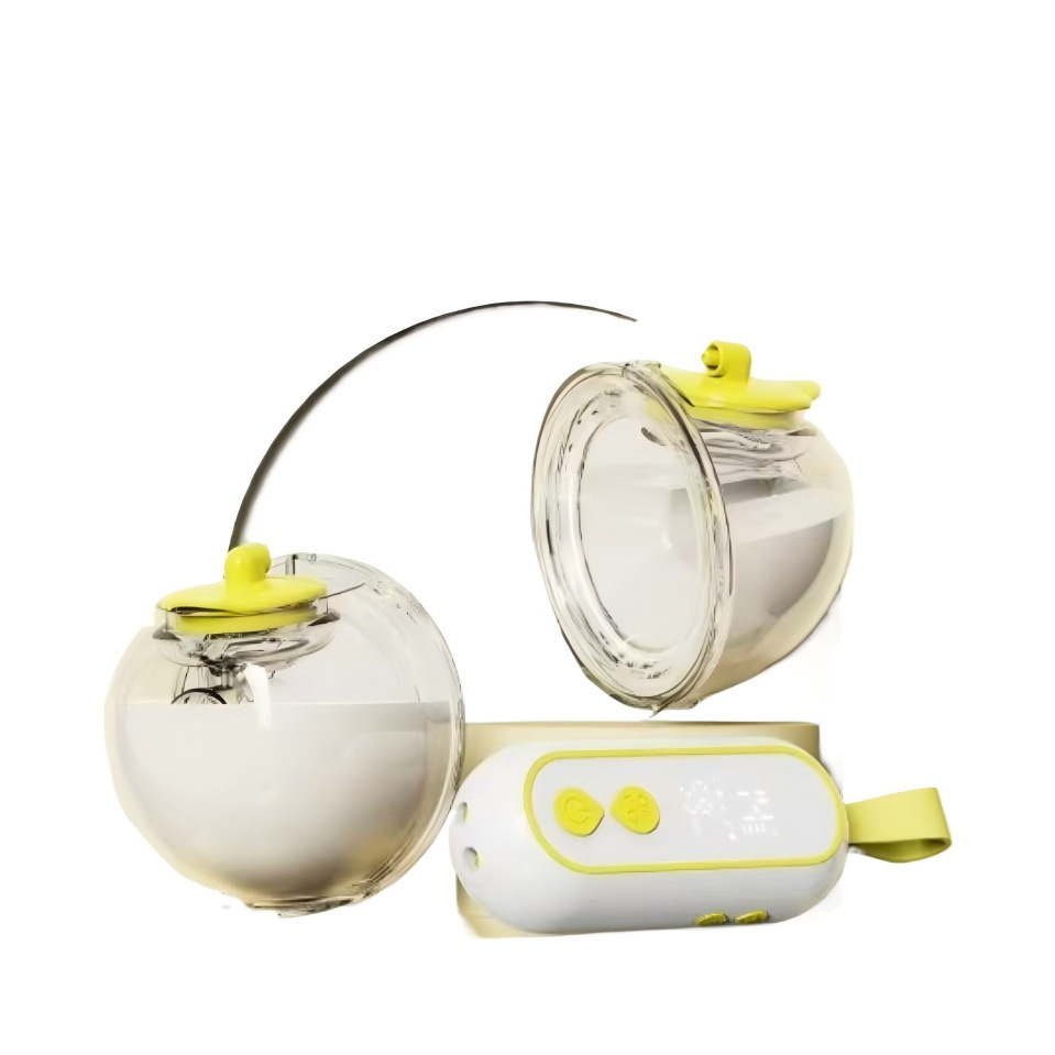 Haobei Hands-Free Electric Breast Pump Made in Shenzhen, Made of Pp Material, with Power Adapter, Ready for Cross-Border Export
