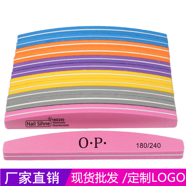 Factory Direct supply nail sponge file high elastic cotton eva repair sanding strip wear-resistant no sand falling 180/240 Factory Direct supply nail sponge file high elastic cotton eva repair sanding strip wear-resistant no sand falling 180/240