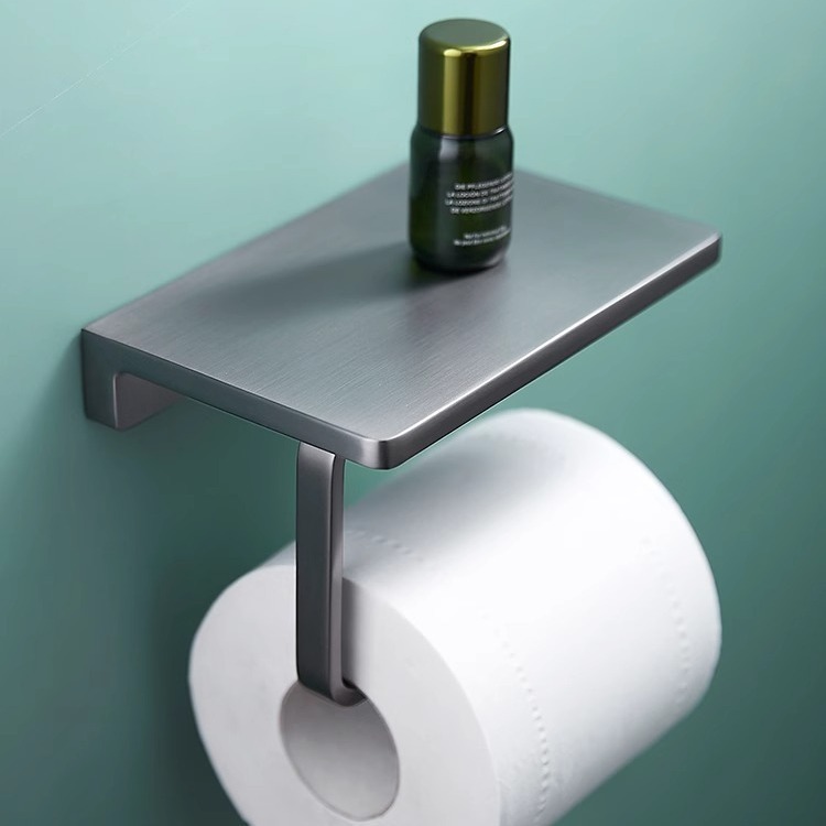トイレティッシュボックス壁掛け式トイレティッシュホルダー多機能ホルダー穴なし壁掛けティッシュホルダー|undefined