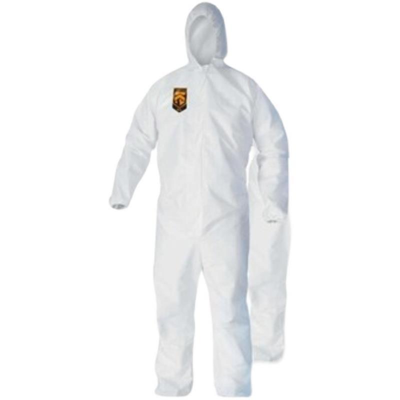 金佰利38938防护服  防静电连体衣带帽无尘防喷漆全身隔离工作