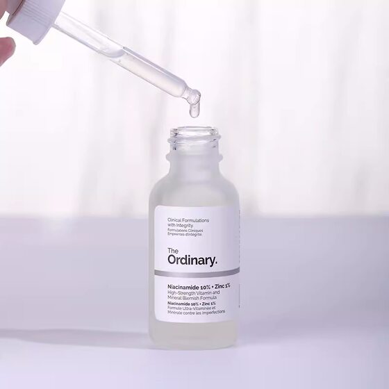 The Ordinary10% nicotinamide + 1% zinc brightening and lightening acne essence oil control pore collection 30ml