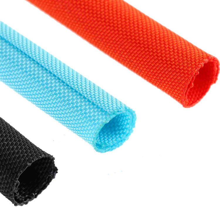 自卷式编织套管