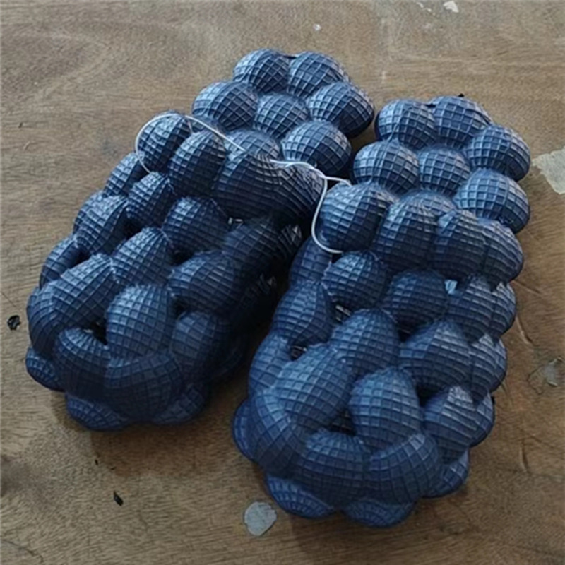 Sandalias de verano al por mayor desgaste de las mujeres al aire libre hogar grueso inferior pareja interior antideslizante EVA casa antideslizante zapatillas de burbuja