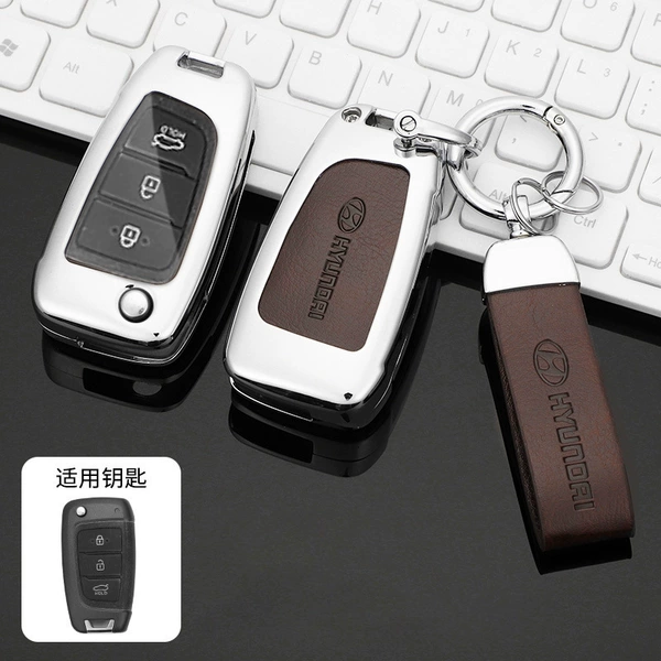 Hyundai 096 model-silver transparent brown+round head buckle