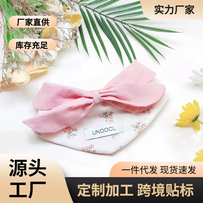 Домашние животные галстук цветочные розы маленькие и большие собачьи аксессуары кошачий галстук-бабочка четыре сезона весна и лето