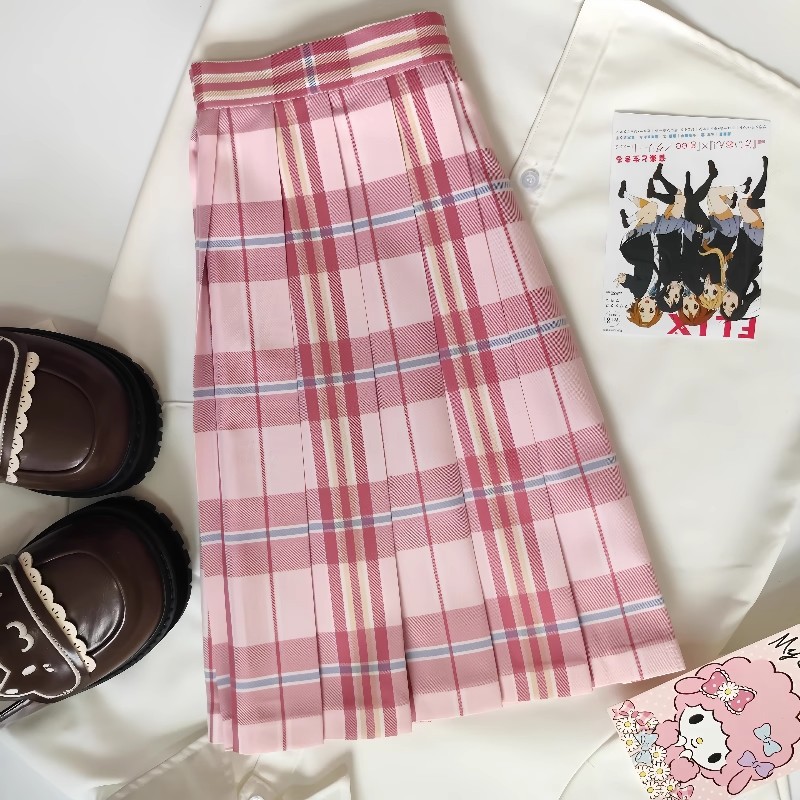 42CM [Candy] Individual Plaid Skirt