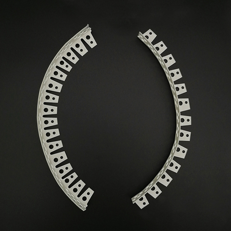 厂家直销塑料PVC圆弧角线吊顶顶面可弯造型条阴阳角防水弯型