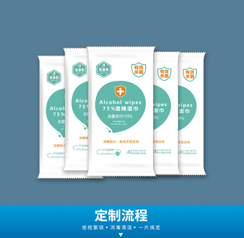 酒精湿巾效果图1