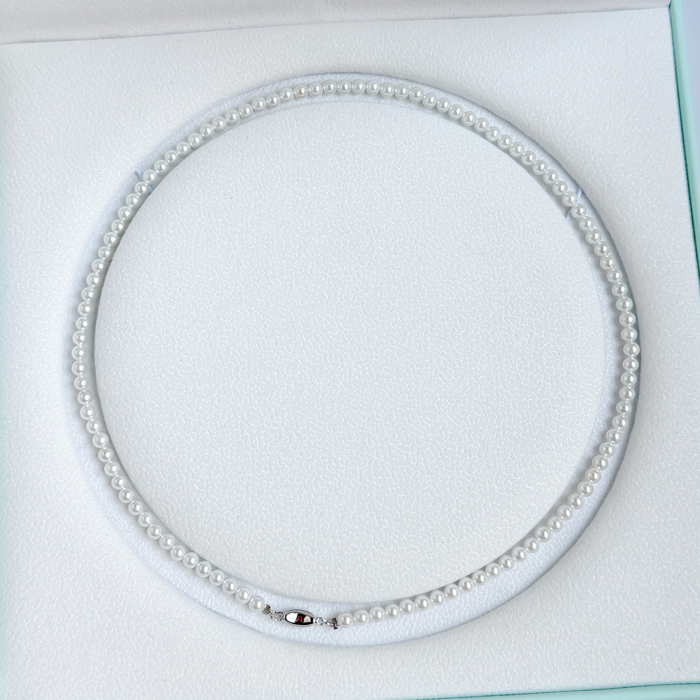 Bar, steel wire, silk threads, silver 925 sample, 4mm