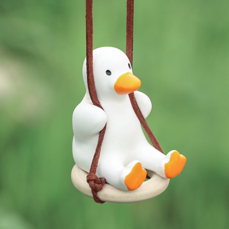 Cute Swing Duck Pendant Car Decoration Supplies display picture 1