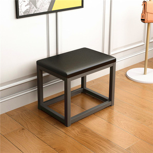 Wholesale Square Stool, Dressing Room Shoe Stool, Dressing Stool, Cloakroom Shoe Changing Stool, Clothing Store Fitting Room Makeup Stool