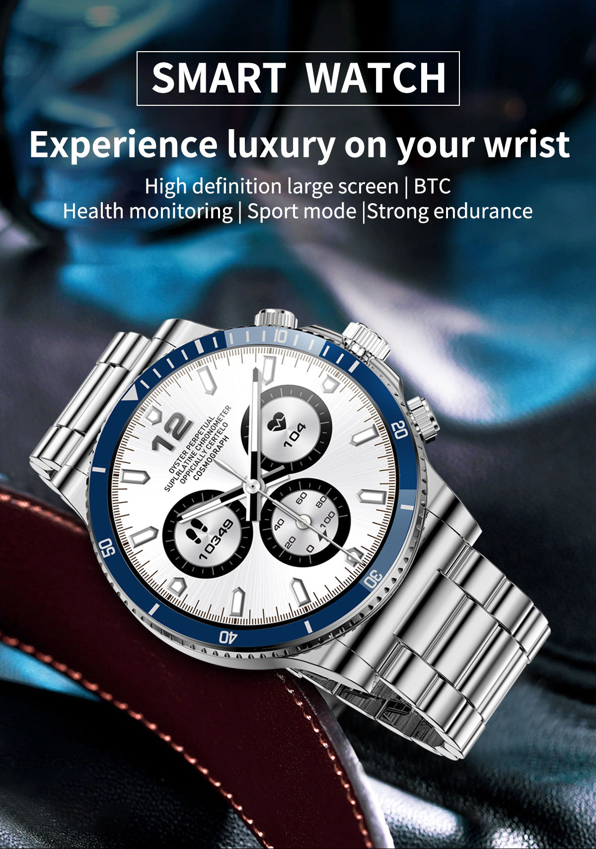 L67pro Smartwatch, Herzfrequenz und Blutdruck Bluetooth_voghion.com