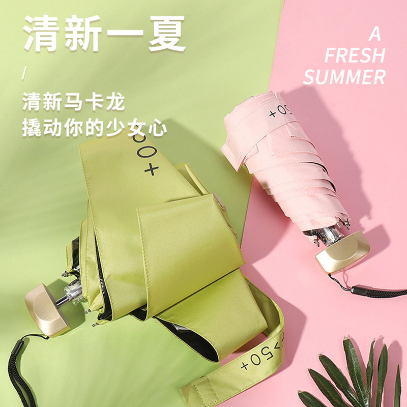 Portable Flat 50% off-Rib Umbrella, Six-Rib Umbrella, Dual-Use Sun and Rain Umbrella, Mini Folding Sunshade Umbrella, Gift Sun Protection Umbrella Portable Flat 50% off-Rib Umbrella, Six-Rib Umbrella, Dual-Use Sun and Rain Umbrella, Mini Folding Sunshade Umbrella, Gift Sun Protection Umbrella